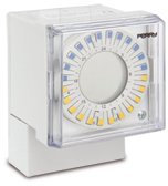 Perry 1IO0012D15 Interruttore Orario Giornaliero, Bianco