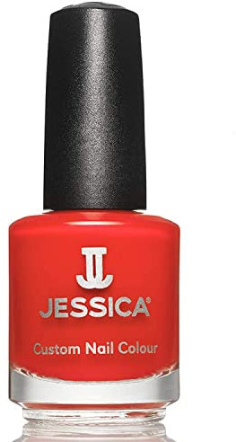 JESSICA | Custom Colour Midi Nail Polish | Award Winner Nail Polish, strengthen nails, long-lasting salon professional finish | Confident Coral| 14.8 ml