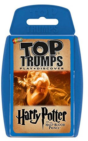 Winning Moves 2104 Harry Potter Halbblutprinz Top Trumps Kartenspiel, Blue