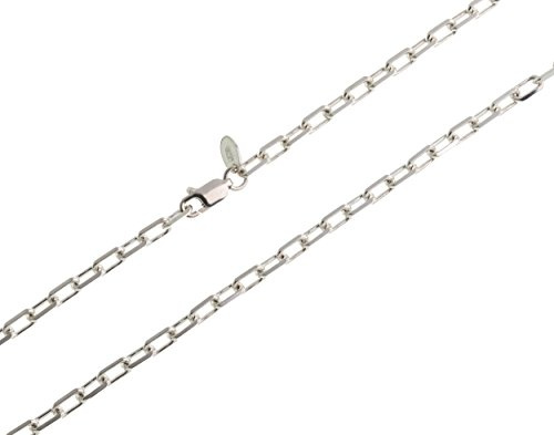 Massive Ankerkette, 3,8mm breit - echt 925 Silber, Länge 38-100cm …