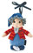 Sterntaler Spieluhr, Kuschel-Sandmann, Integriertes Spielwerk, Größe: S, Bunt , 1er Pack