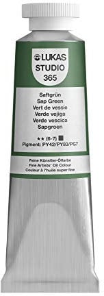 LUKAS STUDIO OIL 75 ml, Ölfarbe in Premium-Qualität, Farbton Saftgrün