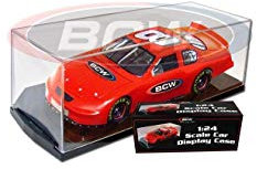 BCW 1:24 Scale Car Display Case - Die Cast NASCAR, Racing - Sports Memorabilia Display Case - Collecting Supplies
