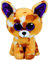 Carletto Ty 37171 Pablo Chihauhau Ty 37171-Pablo mit Glitzeraugen, Beanie Boo's Chihuahua, 15 cm, braun, Orange