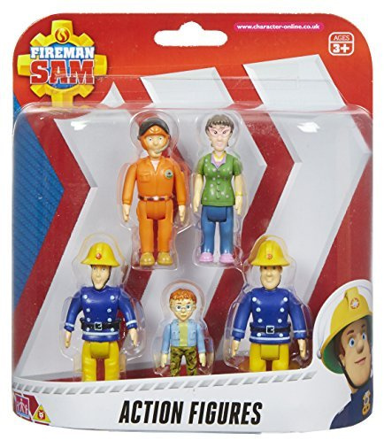 Feuerwehrmann Sam Actionfiguren - 5 Figuren Pack von Feuerwehrmann Sam
