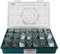 Sortiment M5 + M6 DIN 912 Edelstahl A4 (V4A) Zylinderschrauben (Innensechskant) - Set bestehend aus Schrauben, Unterlegscheiben (DIN 125, 127, 9021) und Muttern (DIN 934, 985) - 650 Teile