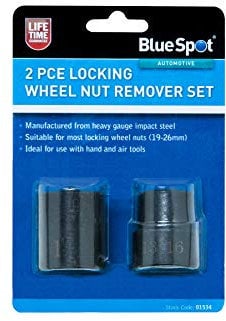 BlueSpot 01534 2 Pce Locking Wheel Nut Remover Set