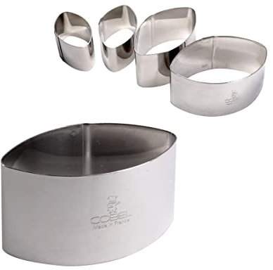 GOBEL - Découpoir Calisson - inox - 53 x 53 x 30 mm - Fabriqué en France, Acier Inoxydable