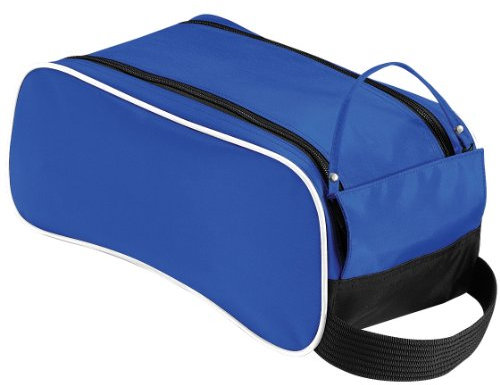 Quadra Teamwear Shoe Bag - 9 Litres (One Size) (Bright Royal/Black/White)