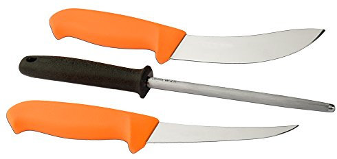 MORAKNIV Kit 2 couteaux à dépecer et un fusil à aiguiser