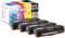 4 Schneider Printware Toner | 35% höhere Druckleistung | als Ersatz für CLT-P504C für Samsung CLP-410, CLP-415N, CLP-415NW, CLX-4190, CLX-4195FN, CLX-4195FW, CLX-4195N, Xpress C1810W, C1860FW