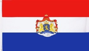 FRIP –Versand Niederlande mit Wappen Fahne Flagge Gr. 1,50x0,90m mit Ösen