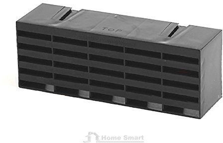 20 x Black Air Bricks Vent 9 x 3 Brick Grille AirBrick Flow Vents Ventilation