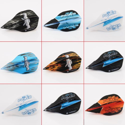 5 x gemischt Sets of Target Phil Taylor Vision Edge Dart Flights Power Form
