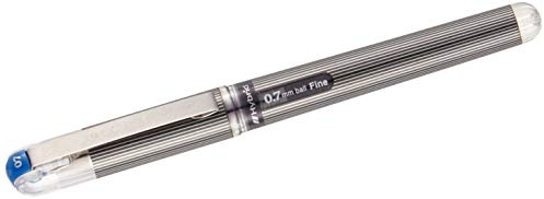 Pentel Grip DX Hybrid-Gel-Stift, 0,7 mm Spitze, mit ultraglatter Pigmenttinte, mit klobigem Korpus blau