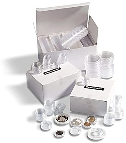 Leuchtturm 100 capsules pour pièces de monnaie diamètre intérieur 26 mm