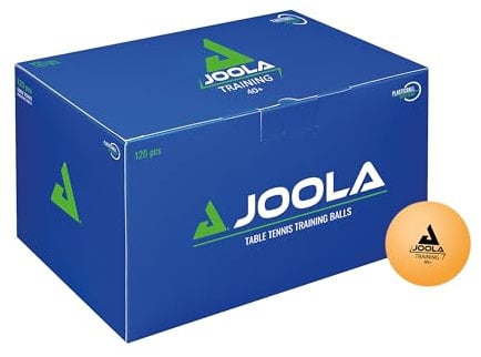 JOOLA 44280 Unisex – Erwachsene Training 40+ Tischtennisbälle, 120er Orange, One-Size