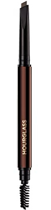 Hourglass Arch Brow Sculpting Pencil. Soft Brunette Shade Mechanical Eyebrow Pencil for Shaping and Filling. Cruelty-Free and Vegan