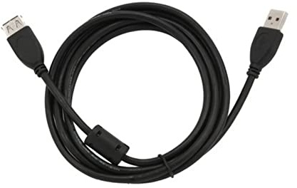 Gembird 1.8 m USB 2.0 A M/FM Cable 1.8 m Black USB-A Male to USB-A – USB, USB A, USB A Male Connector/Female Connector USB Cable (1.8 m, Black)