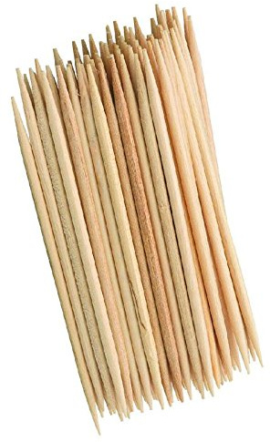 Westmark Zahnstocher 6,5cm 300 Stück aus Birkenholz, Holz, Beige, 6.5 x 0.2 x 0.2 cm, 300-Einheiten