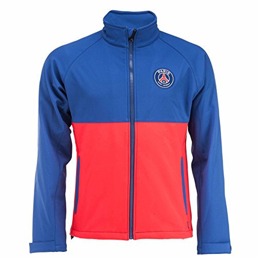 PSG Veste Softshell Collection Officielle Paris Saint Germain - Taille Adulte Homme XL