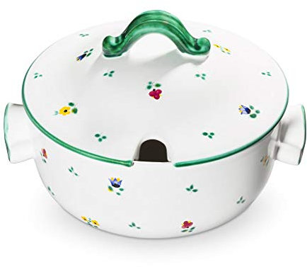 Gmundner Keramik Sopa sopera, Alpine Flores, 67,6 oz
