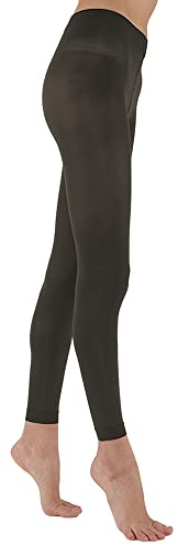 SOLIDEA Damen Leggings Red Wellness 70 Abgestufte Kompression 12/15 mmHg (Rauchgrau, 46)