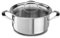 KitchenAid KC2C60LCST Schmortopf mit Deckel, 5-lagig, Kupferkern, 1,8 l, Edelstahl, mittelgroß, Edelstahl-Finish