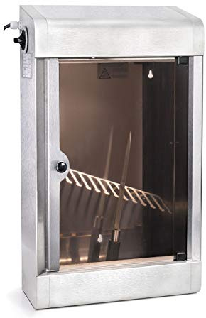 LACOR 39012 Sterilisierungsschrank für 12 Messer | Langlebiges Profi-Utensil; entwickelt für optimale Leistung und schnelle, unkomplizierte Reinigung in der Spülmaschine