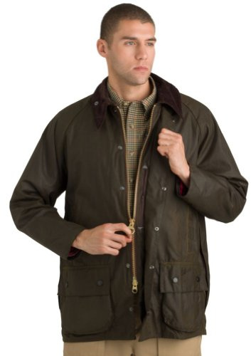 Barbour Giacca cerata classica da uomo Beaufort Sylkoil - Olive MWX0002OL71 (A830)