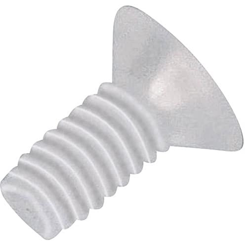 Toolcraft 830421 Linsensenkschrauben M4 30mm Kreuzschlitz Phillips DIN 966 Kunststoff, Polyamid 10St.