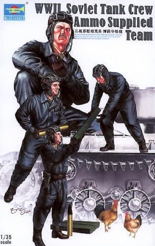 Trumpeter 1:35 - Soviet Tank Ammunition Crew (4 Figs)