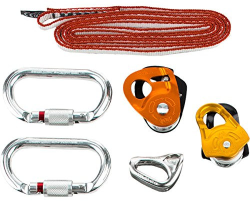 PETZL Rettungskit Gletscher Verticality, Mehrfarbig, One Size, K25 SC3