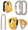 PETZL Rettungskit Gletscher Verticality, Mehrfarbig, One Size, K25 SC3