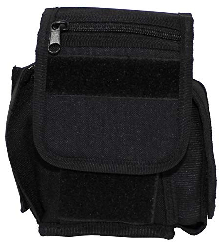 Outdoor Gürteltasche mit 3 Fächern, schwarz