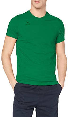Erima Casual Basics T-Shirt Homme, Émeraude, FR (Taille Fabricant : XL)
