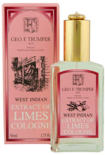 Geo F.Trumper West Indian Extract Of Limes Cologne Glass Atomiser Bottle 50ml