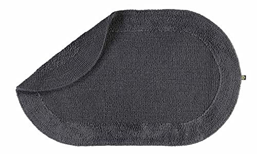 Rhomtuft Badematte EXQUISIT 100 cm zinn