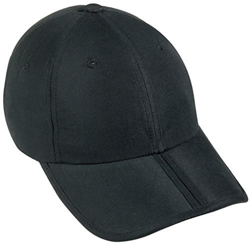 Myrtle Beach Faltbares 6 Panel Cap aus weicher Microfaser (Black)