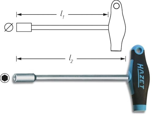 Hazet Size 10mm Hex Nut-Driver