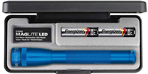 Maglite Mini 2AA/R6 LED coffret mixte adulte Bleu 16.8 cm