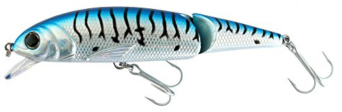Abu Garcia Tormentor Jointed Floating Lure, Ideal for Freshwater Predators like Trout, Pike, Bass, Zander, Lifelike Action & Vibrant Colours, Blue Mackerel 11 cm
