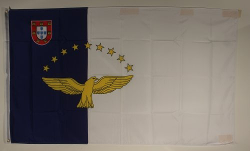 Buddel-Bini Flagge Fahne ca. 90x150 cm : Azoren Azorenflagge Nationalflagge Nationalfahne