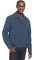 LONDON FOG Herren auburn Baumwolle leicht Jacke, LT. Blue, L EU