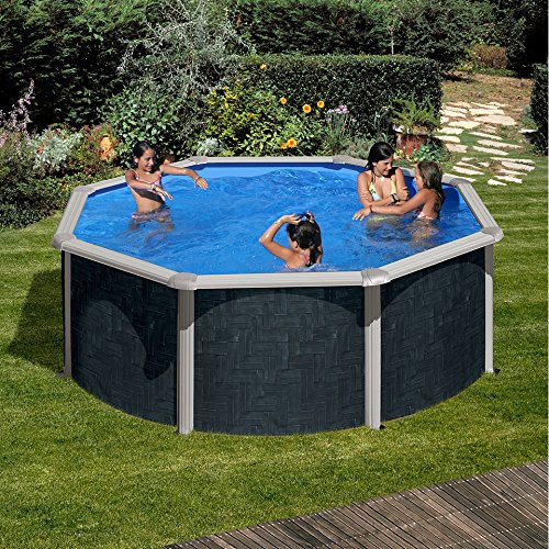 Summer Fun,Rundpool Set »Rattan« (9-TLG.),350 cm x 120 cm'