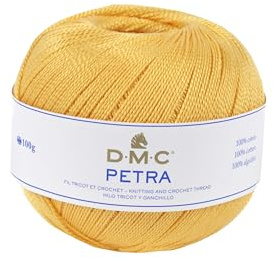DMC Petra Yarn, 100% Cotton, Colour (5742), Size 3