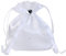 Weiße Satin Brautjungfer Handtasche mit Perlen und Strass – Elegante Dolly Tasche für Hochzeit, Brautjungfern und Blumenmädchen