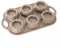 Nordic Ware 3D-Backform Mini-Tortenböden aus hochwertigem Aluminium für kleine Backkreationen