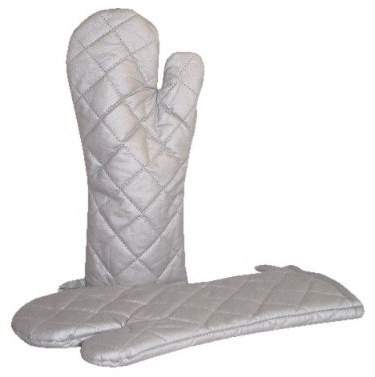 Backhandschuh Grillhandschuh Topfhandschuh 36 cm - 1 Paar