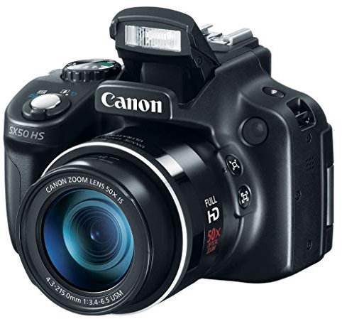 Canon PowerShot SX50 HS Appareil photo Bridge 12,1 Mpix Noir